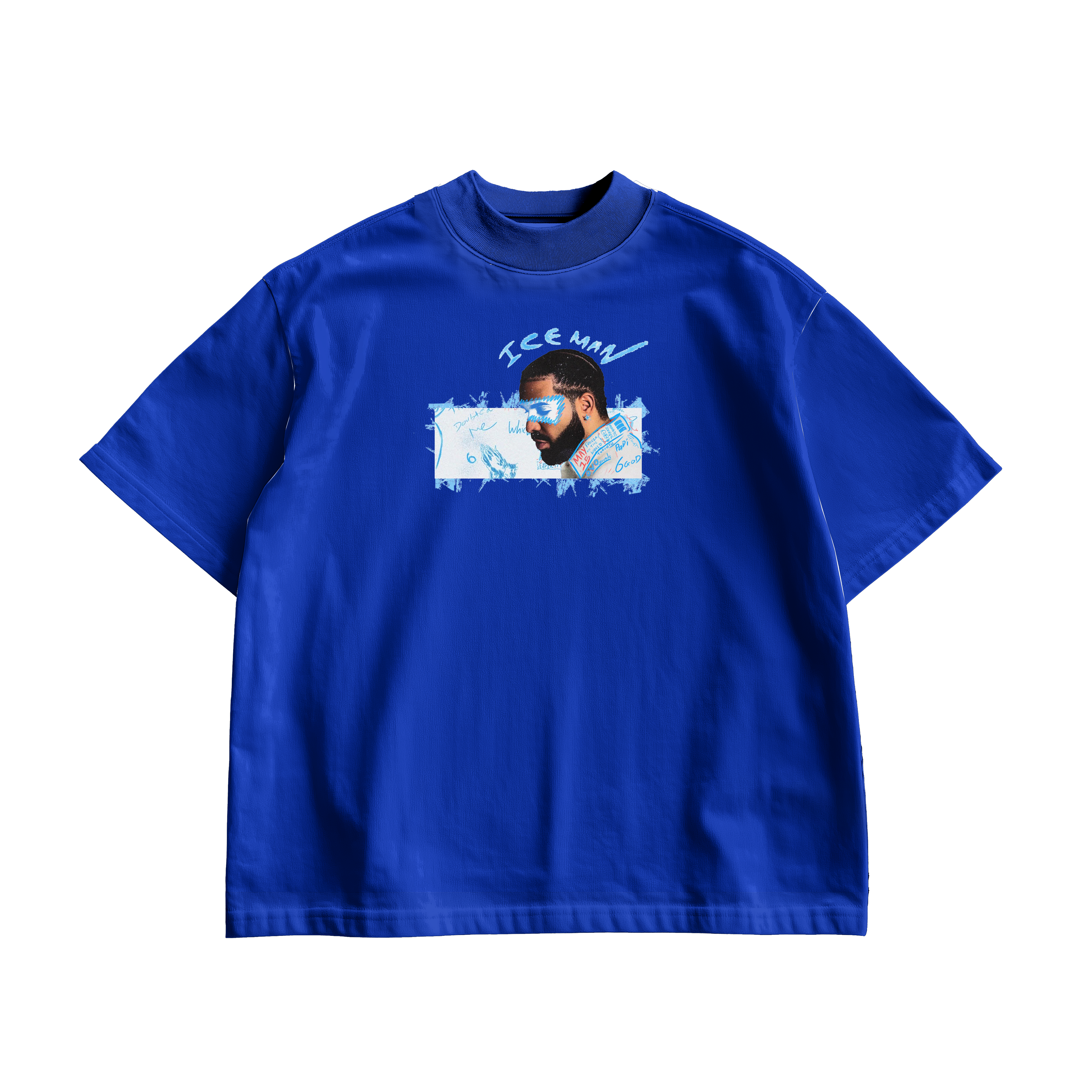 DRAKE ICEMAN OVERSIZED TEE
