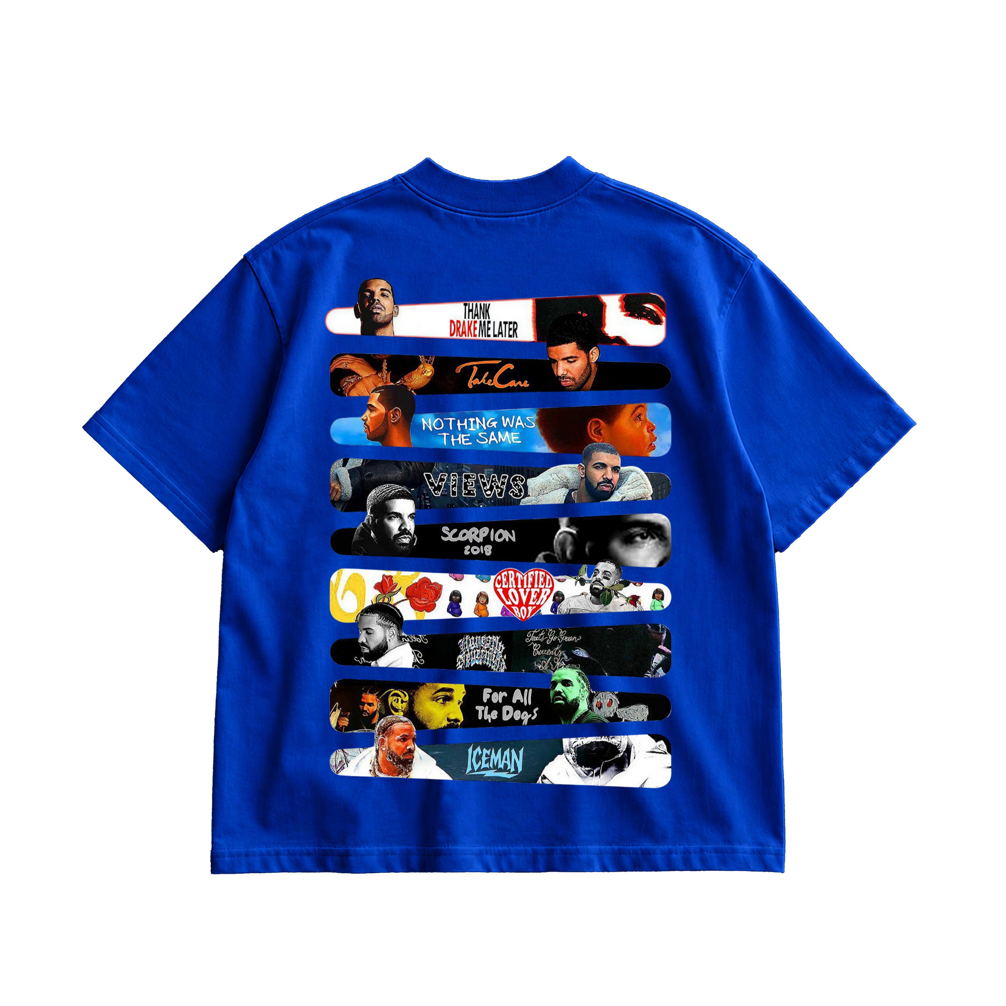 DRAKE ICEMAN OVERSIZED TEE